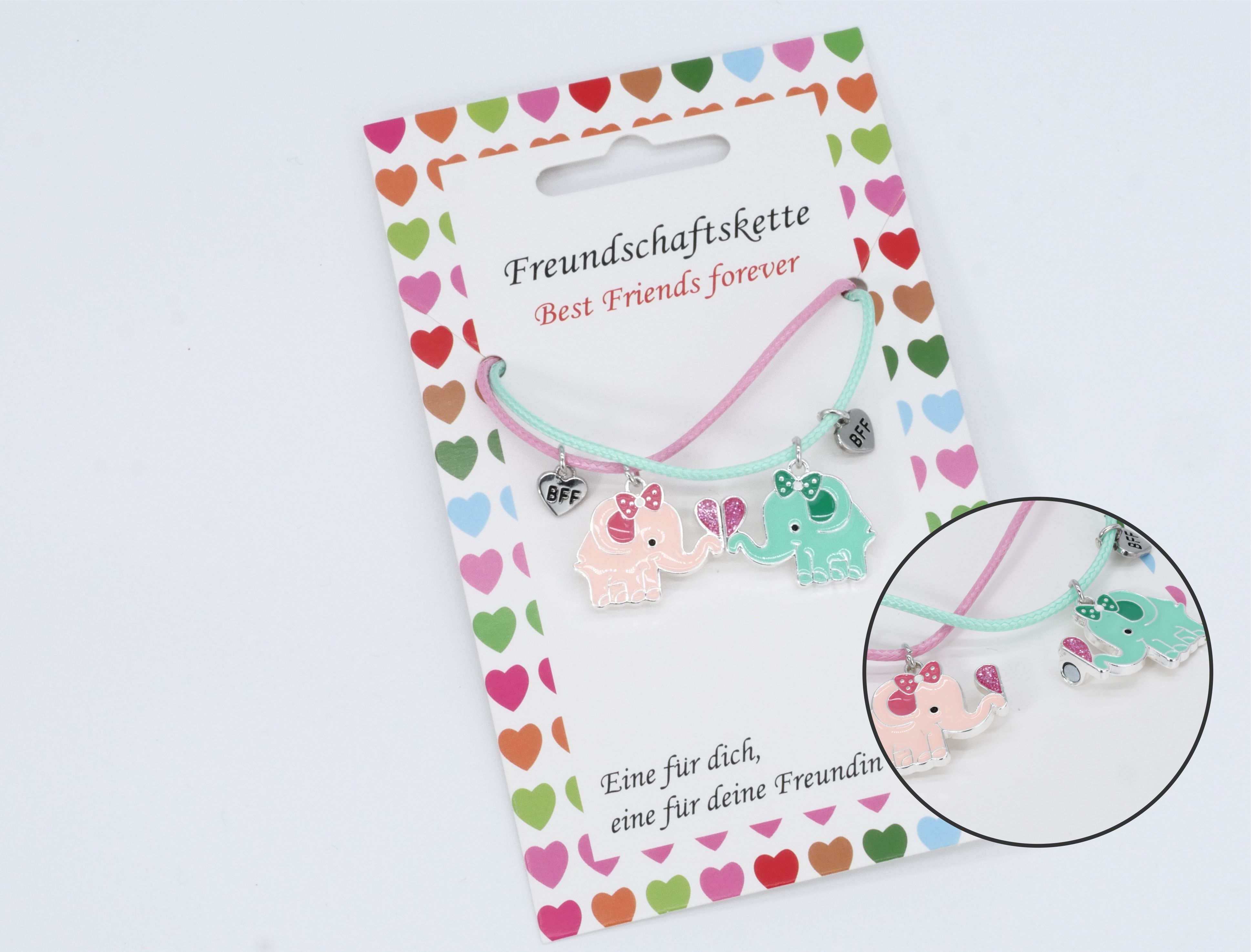 Kette BFF Elefant 2 Stück