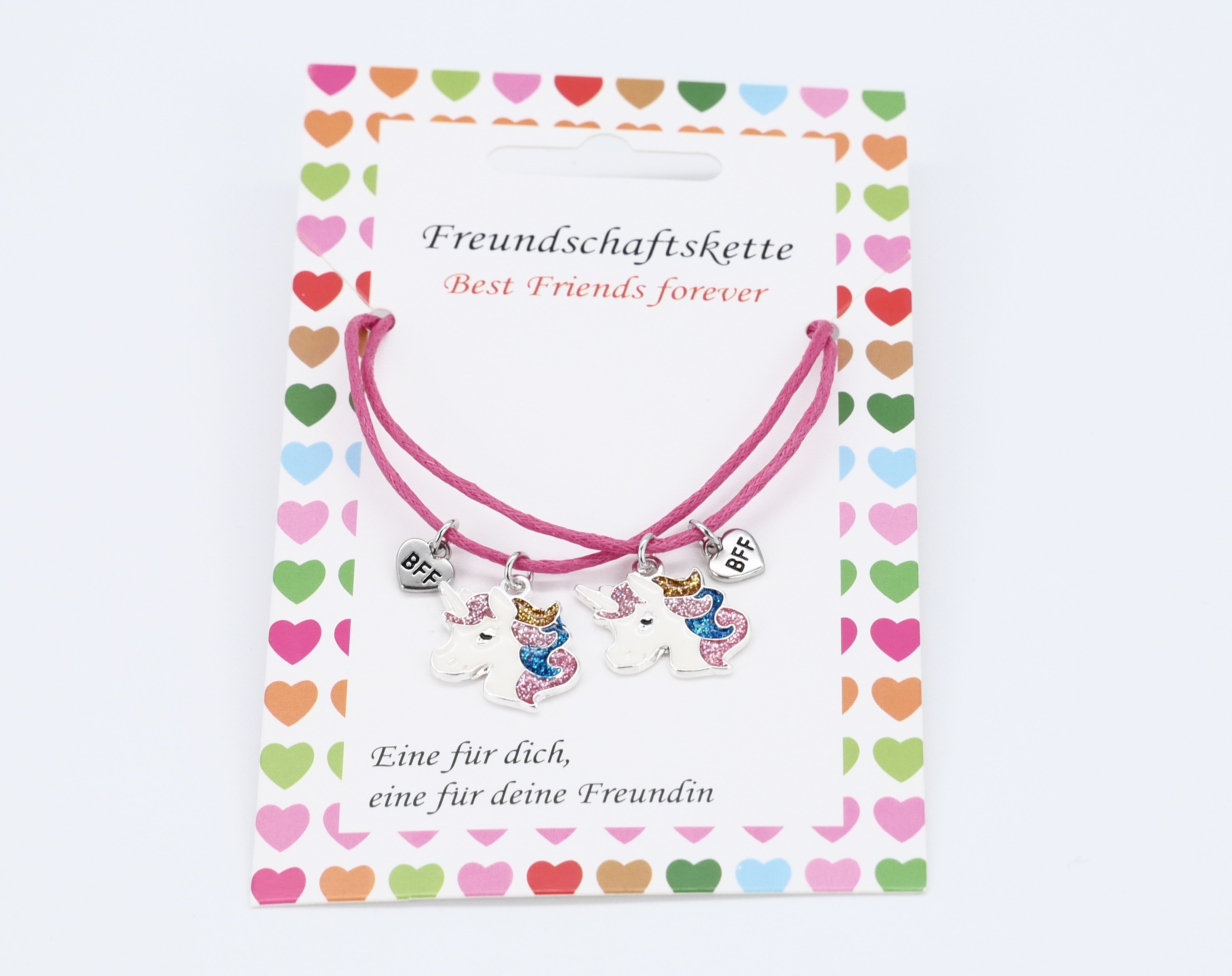 Kette BFF Einhorn 2 Stück